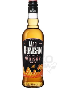 Mac Duncan Whisky Honey - виски Мак Дункан Виски Мед 0.5 л