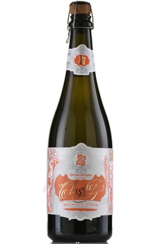 Вино игристое Звягинцев Цитронный Магарача 0.75 л белое экстра брют