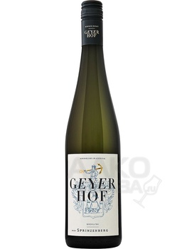 Geyerhof Sprinzenberg Riesling - вино Гейерхоф Шпринценберг Рислинг 0.75 л белое полусухое