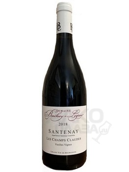 Bachey-Legros et Fils Vieilles Vignes Les Champs Claudes Santenay AOC - вино Баше-Легро эт Фис Вьей Винь Ле Шам Клод Сантене 0.75 л красное сухое