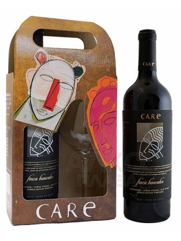 Care Finca Bancales Carinena DO - вино Каре Финка Банкалес Кариньена 0.75 л красное полусухое в п/у + бокал