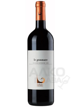 Fabio Motta Le Gonnare Bolgheri Superiore DOC - вино Фабио Мотта Ле Гоннаре Болгери Супериоре 0.75 л красное сухое