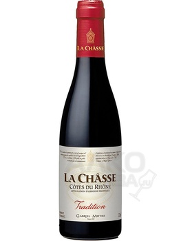 Gabriel Meffre La Chasse Tradition Cotes du Rhone АОC - вино Габриэль Мэфр Ля Шас Традисьон 0.375 л красное сухое