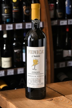 Venica l’Adelchi Collio Ribolla Gialla - вино Веника л’Адельчи Риболла Джиалла Коллио 0.75 л белое сухое