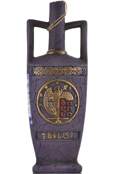 Вино Киндзмараули Джорджиа Кантри Вайнс 0.75 л красное полусладкое в глиняном кувшине