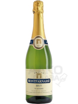 Montparnasse Brut - игристое вино Монпарнас брют 0.75 л