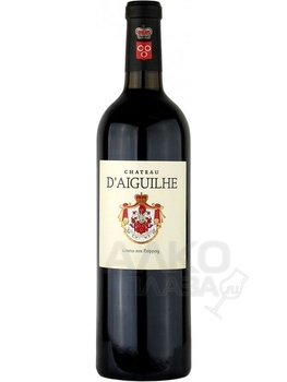 Chateau d’Eguy wine - сухое вино Кастийон Кот де Бордо Шато д’Эгий 0.75 л