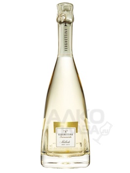 Franciacorta Forgettina Milledi Brut - игристое вино выдержанное брют Франчакорта Фергеттина Милледи Брют 0.75 л