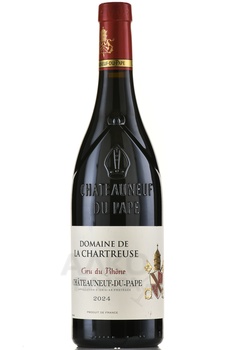 Domaine de la Chartreuse Cru du Rhone Chateauneuf-du-Pape - вино Домен де ля Шартрез Крю дю Рон Шатонеф-дю-Пап 2022 год 0.75 л красное сухое