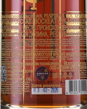 Коньяк Оганян Маршал С. А. Худяков 0.7 л в п/у