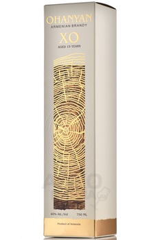 Коньяк Оганян ХО 0.75 л в п/у