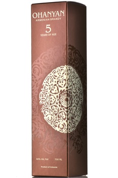 Коньяк Оганян 5 лет 0.7 л в п/у