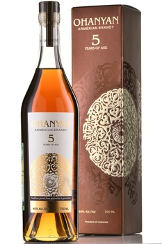 Коньяк Оганян 5 лет 0.7 л в п/у