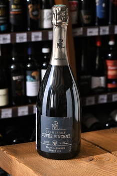Paul Louis Martin Cuvee Vincent Vintage - шампанское Поль Луи Мартэн Кюве Винсэн Винтаж 2015 год 0.75 л белое экстра брют в п/у