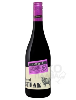 Вино красное Гуд Стейк Каберне Кубань ЗГУ 0.75 л