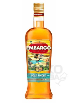 Embargo Gold Spiced - ликёр Эмбарго Голд Спайсд 0.7 л