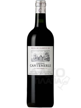 Chateau Cantemerle Grand Cru Classe - сухое вино О-Медок Шато Кантемерль Гран Крю Классе 0.75 л