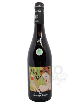 Domaine de la Coche Pin’Up Gamay Rouge Val de Loire Pays de Retz IGP - вино Домен де ла Кош Пин’Ап Гаме Руж 0.75 л красное сухое