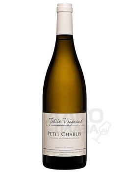 Joelle Vrignaud Petit Chablis AOC - вино Жоэль Вриньё Пти Шабли 0.75 л белое сухое