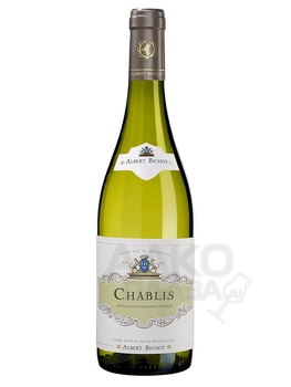 Albert Bichot Chablis AOC - вино Альбер Бишо Шабли 0.375 л белое сухое