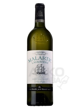 Chateau Malartic-Lagraviere Grand Cru Classe Pessac Leognan - вино Шато Малартик-Лагравьер Гран Крю Классе Пессак-Леоньян 2016 год 0.75 л белое сухое