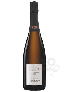 Francis Oban Brut Reserve - шампанское Франсис Орбан Брют Резерв Вьей Винь Менье брют игристое 0.75 л
