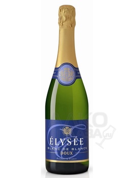 Elise sparkling wine - игристое полусладкое вино Элизе 0.75 л