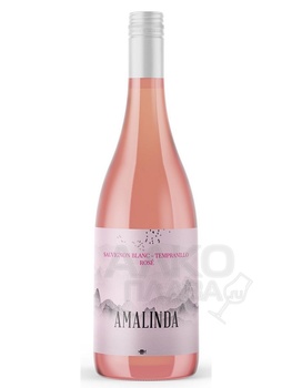 Amalinda Sauvignon Blanc Tempranillo Rose dry - вино Амалинда Совиньон Блан Темпранильо Розе сухое 0.75 л