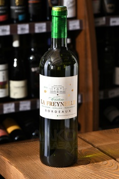 Chateau La Freynelle Blanc Bordeaux AOC - вино Шато ла Френель Блан 0.75 л белое сухое