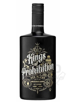 Kings of Prohibition Red Blend - вино Аль Капоне Кингс оф Прохибишэн Ред Бленд полусухое 0.75 л