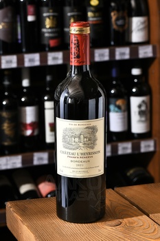 Chateau L’Heyrisson Frank Reserve - вино Шато Л’Эриссон Франк Резерв 0.75 л красное сухое