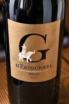 G d’Estournel - вино Ж д’Эстурнель 2019 год 0.75 л сухое красное