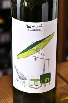 Monicord Blanche AOC - вино Моникор Бланш АОС 0.75 л белое сухое