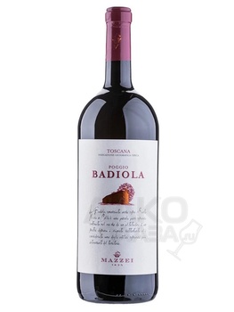 Mazzei Poggio Badiola - вино Маззеи Поджио Бадиола 1.5 л красное сухое