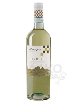 La Carraia Orvieto Classico DOC - вино Ла Каррайя Орвието Классико 0.75 л белое сухое