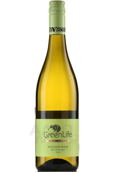GreenLife Sauvignon Blanc Marlborough - вино ГринЛайф Совиньон Блан Мальборо 0.75 л белое сухое