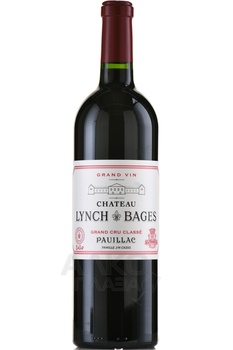 Chateau Lynch Bages Pauillac AOC - вино Шато Линч Баж АОС Пойак 2020 год 0.75 л красное