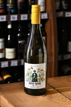 Petit Frere Blanc de Noirs - вино безалкогольное Пти Фрер Блан де Нуар 0.75 л белое