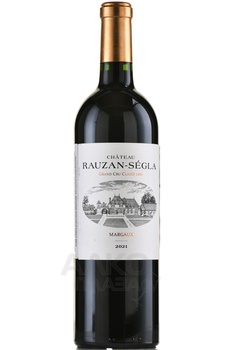 Chateau Rauzan Segla Grand Cru Сlasse Margaux - вино Шато Розан-Сегла Гран Крю Классе Марго 2021 год 0.75 л красное сухое