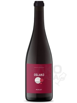 Вино Облако Мерло Лефкадия сухое 0.75 л