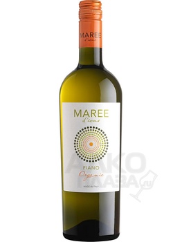 Maree d’Ione Fiano Organic Puglia IGP - вино Маре д’Ионе Фиано Органик 0.75 л белое сухое