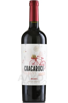 Chacabuco Malbec - вино Чакабуко Мальбек 0.75 л красное сухое