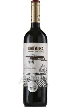 Ontalba Ecologico Monastrell Syrah Jumilla - вино Онтальба Эколоджико Монастрель Сира Хумилья 0.75 л красное сухое