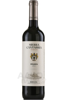 Sierra Cantabria Crianza - вино Сьерра Кантабриа Крианса 0.75 л красное сухое