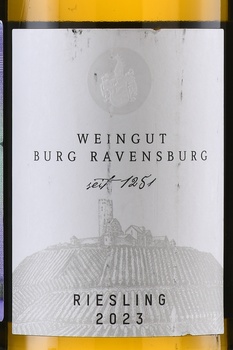 Weingut Burg Ravensburg Riesling - вино Вайнгут Бург Равенсбург Рислинг 0.75 л белое сухое