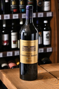 Chateau Cantenac Brown Grand Cru Classe Margaux - вино Шато Кантенак Браун Гран Крю Классе Марго 2018 год 0.75 л красное сухое