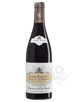 Albert Bichot Domaine du Clos Frantin Vosne Romanee Premier Cru Les Malconsort AOC - вино Альберт Бишо Домэн дю Кло Франтэн Вон-Романе Премье Крю Ле Мальконсор 0.75 л красное сухое