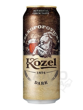 Kozel Dark - пиво Козел темное 0.45 л