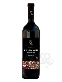 Kindzmarauli Aguna - вино Киндзмараули Агуна полусладкое 0.75 л