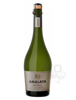 Amalaya Brut Nature - игристое вино Рислинг-Торронтес брют 0.75 л